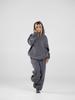 Women's 2-Piece Hoodie Set, Embroidery Sweatshirt and Jogger Pants, Cozy Loungewear