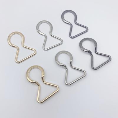 Adjustable Eight-Character Metal Buckle and Hook Set for Curtain Tiebacks and Clothing Accessories
