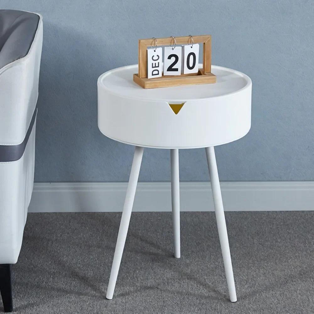 Small Coffee Table Artistic Bedside Table Strong Load-bearing Coffee Creative Cute Artistic Sense Thickened Small Coffee Table