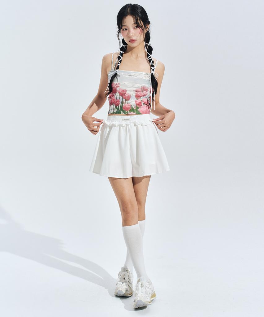 Zero Planet Giselle A Skirt Pants [White]
