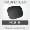 Black ABS Fuel Filler Door Cover Gas Tank Cap for GMC Terrain 2018      2024 84228129