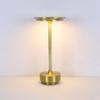 1 Stuk Volledig Aluminium Touch Bureau Lamp Hotel Restaurant USB Opladen I-vormige Lamp Metalen Lamp Decoratieve Eenvoudige Kleine Bureau Lamp