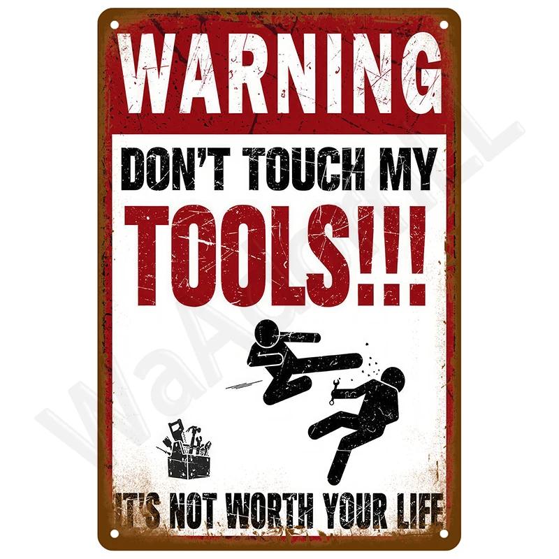 Vintage Metal Signs Retro Wall Art Bar Accessories Tin Sign Home Decor Mancave Luxury Room Plates Posters