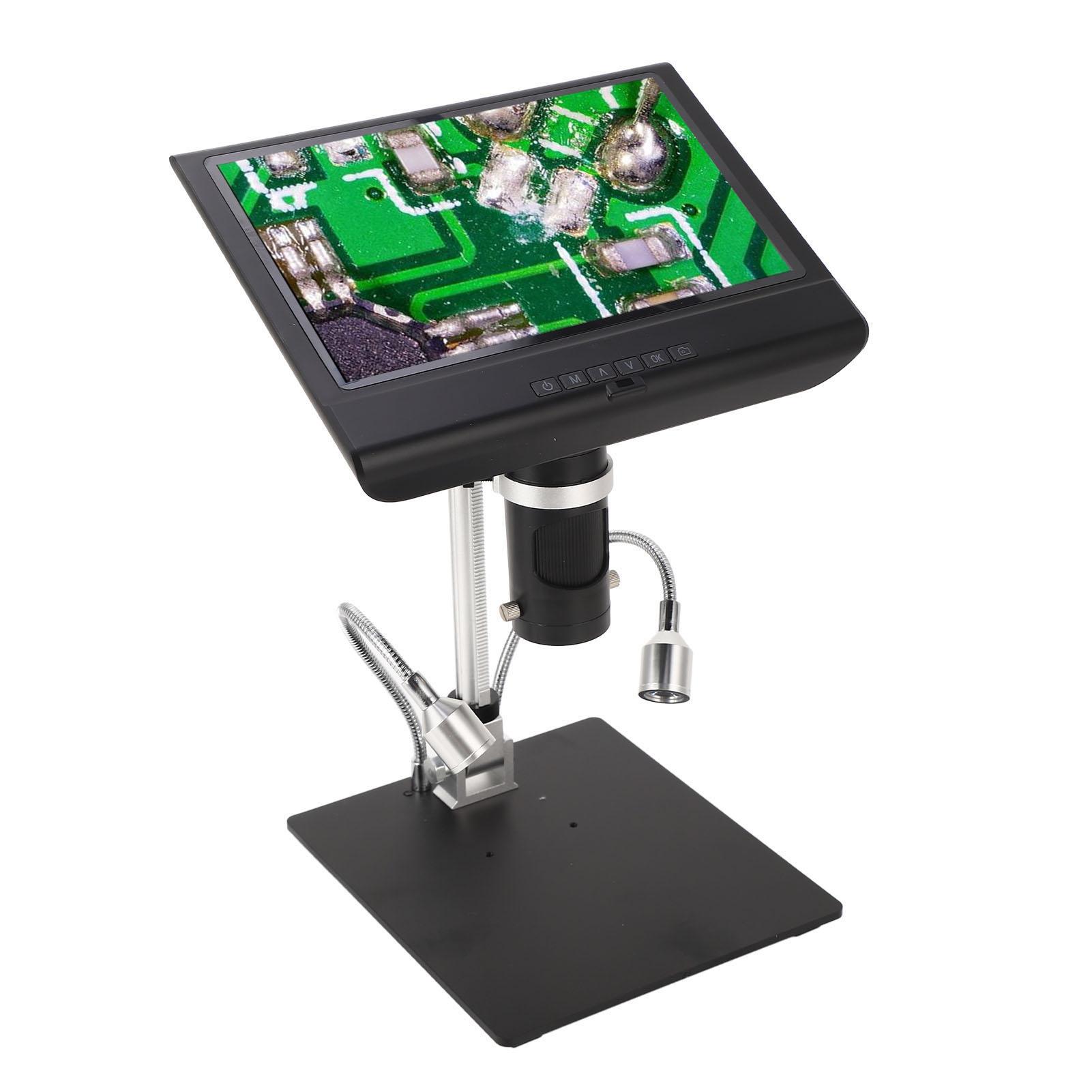 

ЖК-цифровой микроскоп 10 дюймов 1080P регулируемый для промышленного SMD SMT ремонта электроники пайки