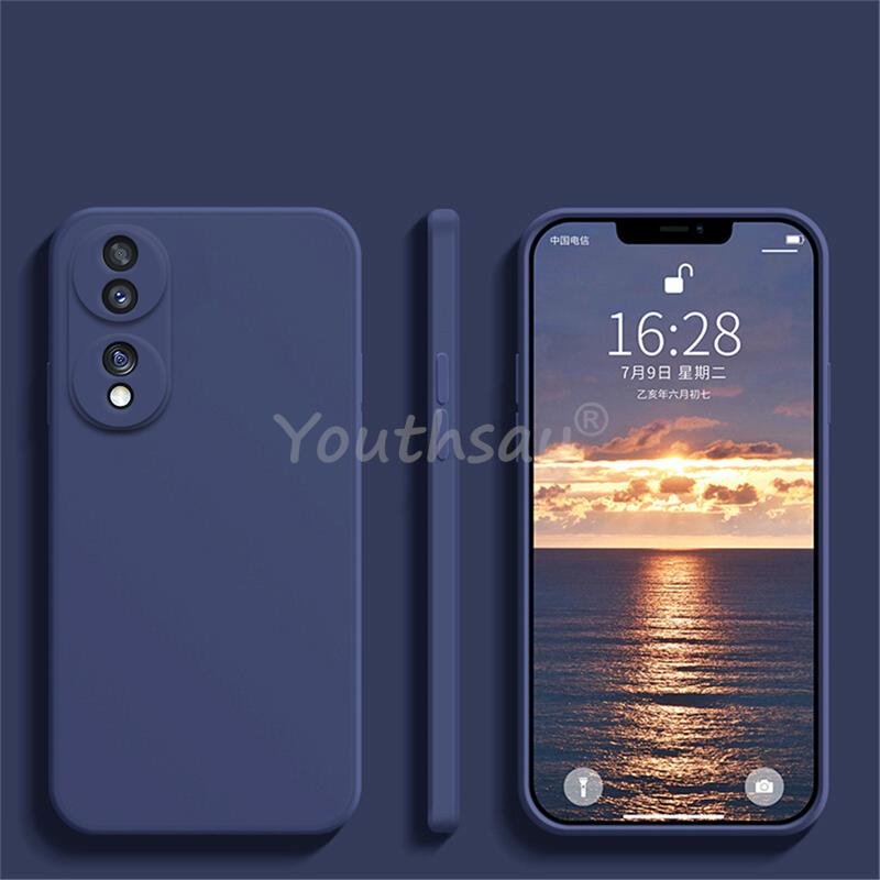 Für Honor 90 Hülle Für Honor 90 70 Lite 50 Pro Hülle Silikon Plain Soft TPU Protector Gummi Telefonabdeckung Honor 90 Hülle