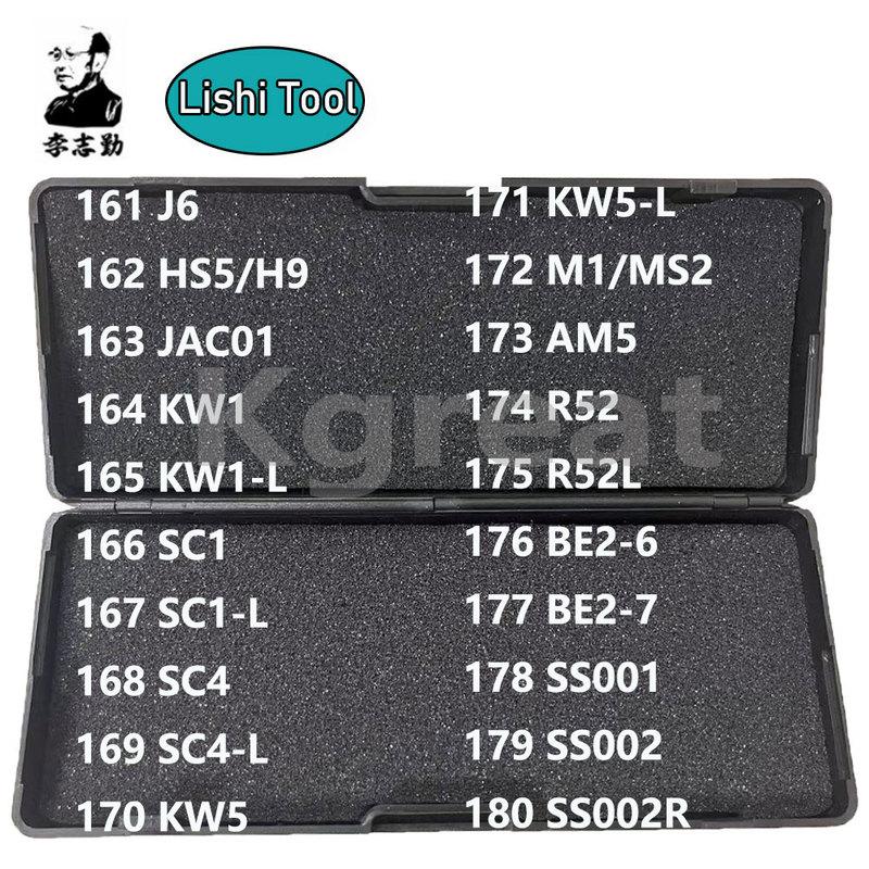 Hot Sale Lishi 2 in 1 2in1 Tool HU64 HU66 HU83 HU92 HU100 HU101 HU100R HON66 VA2T SIP22 Locksmith Tool for Car Key