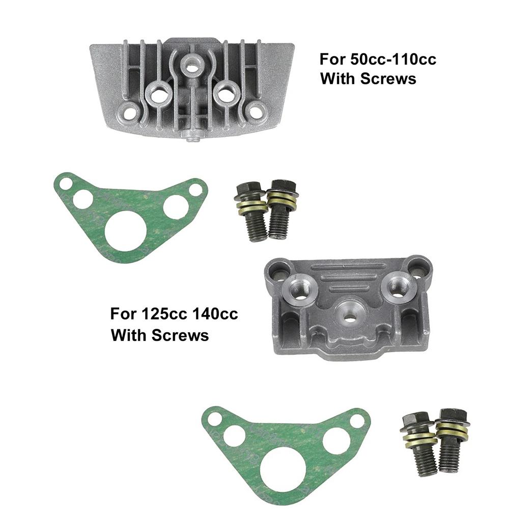 50cc-110cc 125cc 140cc 150cc Engine Cylinder Head Cover Oil Cooler Adapter Plate Gasket Kit For Pit Dirt Bike Monkey Motorcycle