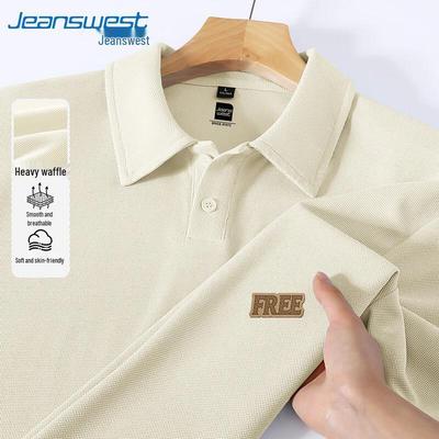 Jeanswest Men's 2025 Summer Breathable Polo Shirt