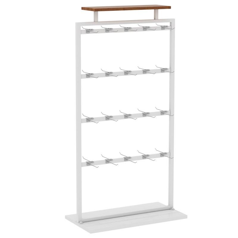 Wrought Iron Floor-standing Sock and Underwear Display Rack for Clothing Stores, Creative Commercial Jewelry Hanging Rack