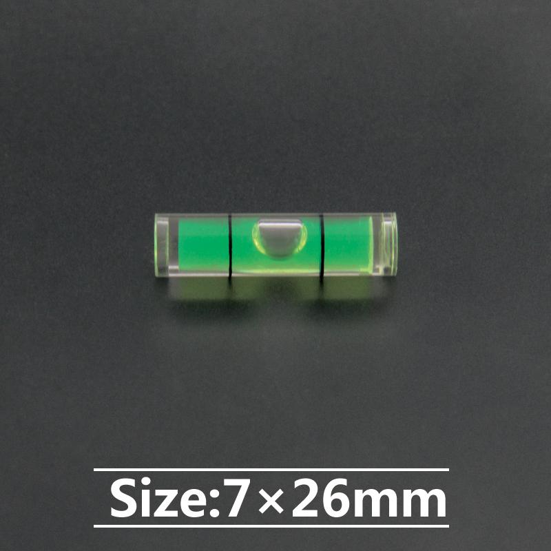 Acrylic Tube Level Bubble Level, Mini Small Level Bubble, Complete Specifications