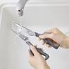 Kai Kitchen Scissors with a Soft Grip and Grooved Dishwasher KAI KITCHEN DH8005 Blades, Detachable, Safe, Gray,