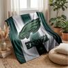 Coperta in Flanella Pile Philadelphia Eagles Coperta Calda e Accogliente per Divano Letto Viaggio Uso in Tutte le Stagioni