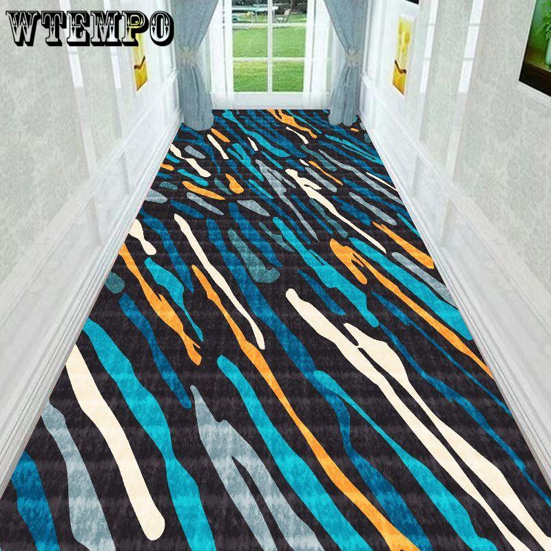 Corridor Rug Stairs Carpet Home Floor Runners Rugs Hotel Entrance Aisle Floor Long Rug Bedroom