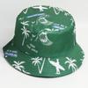 Summer Travel Coconut Tree Print Bucket Hat Unisex Fisherman Caps for Men Women Outdoor Beach Sunscreen Fashion Decorate Panama