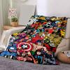 1pc Superhero Comic Characters Marvel Soft Throw Blanket Flannel All Season Light Weight Living Room/Bedroom Warm Blanket. M731030