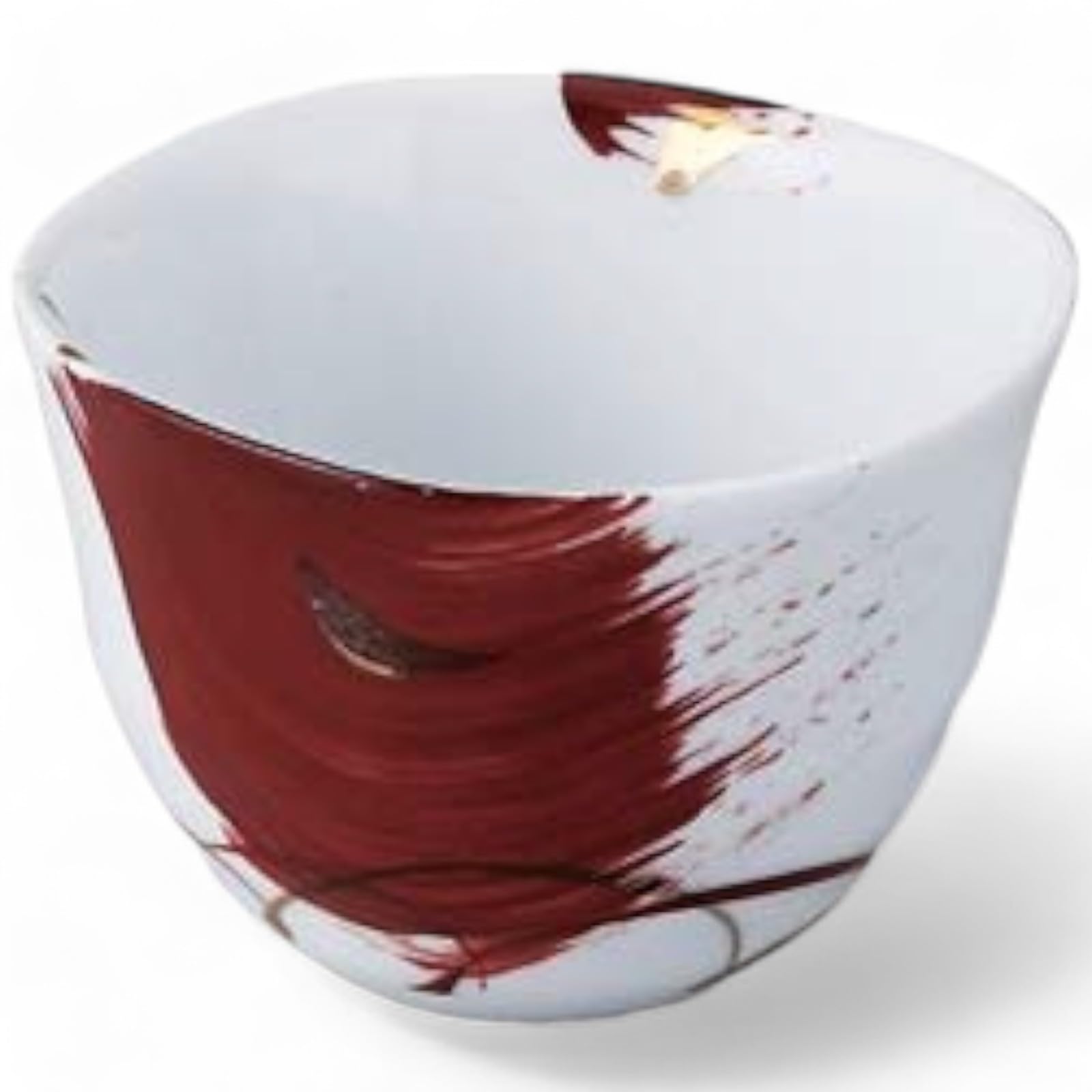 

Takumifu Arita Ware Red Brushed Made in Japan Teacup, Deformation, Kosencha,