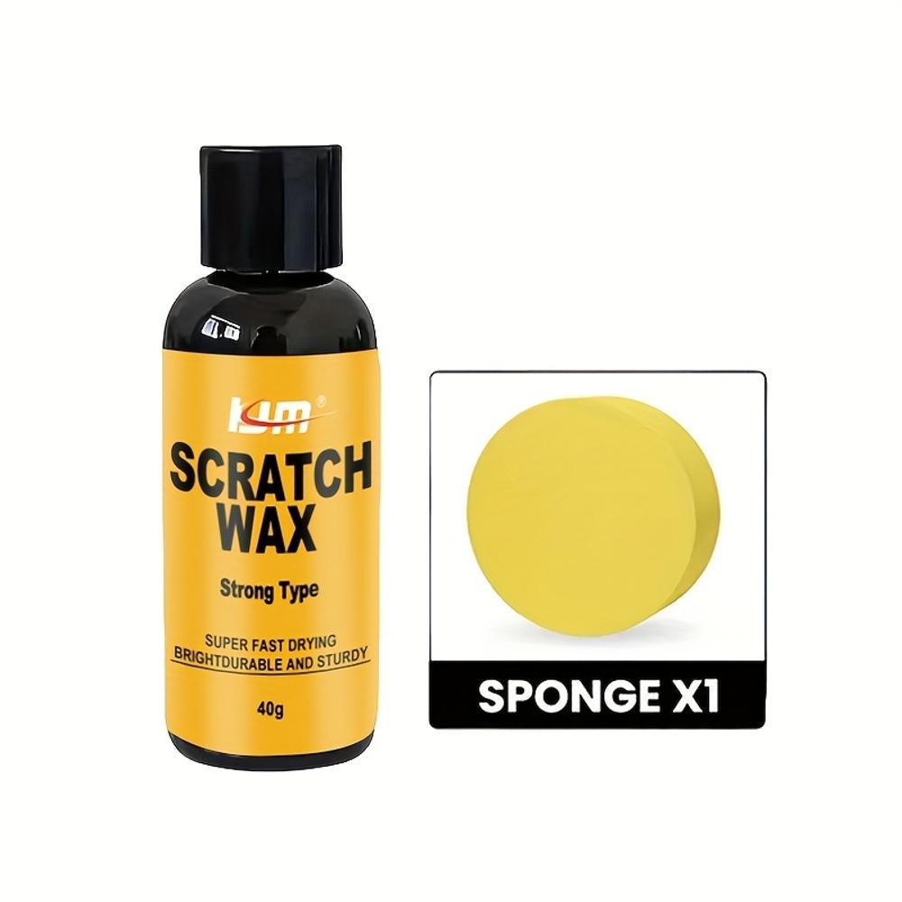 

Multifunctional Glass and Lens Scratch Repair Kit - Glass Care Wax - Restores Clarity and Smooth Surface - Suitable for Car Wind