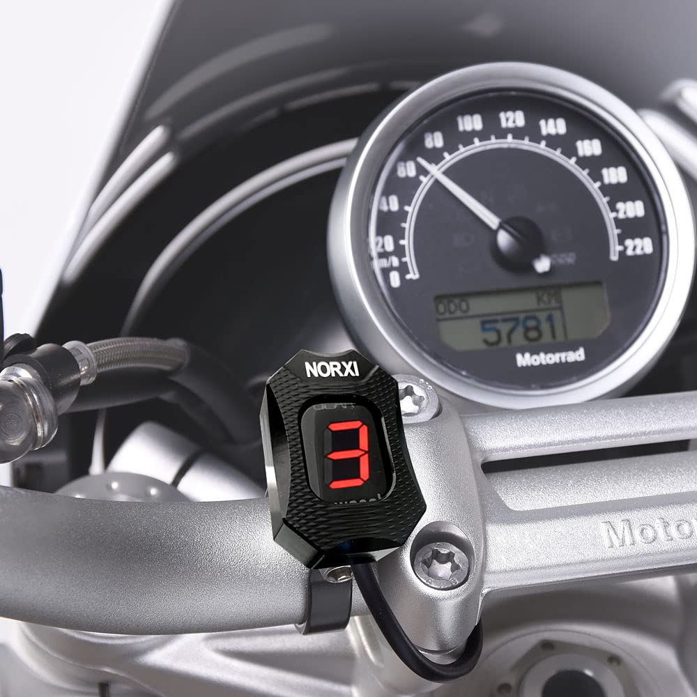 Gear Indicator for Honda Honda Honda Motorcycle 6 Speed 1-6 Level LED Digital Display