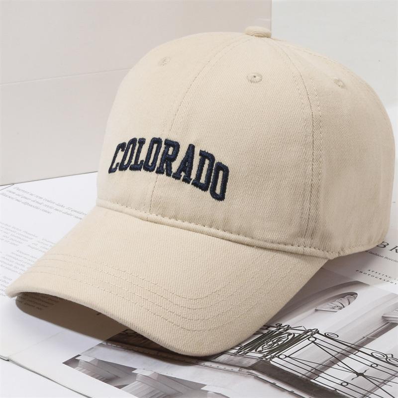 New Men's Baseball Cap Women's Deep Top Wide Brim Big Head Circumference Cap Showing a Small Face Sun Protection Versatile Sun Hat