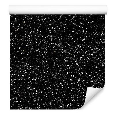 Black Glitter Wallpaper Black and Graphite for Living Room and Bedroom 50x1000