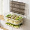 Food Storage Containers Serving Tray Kitchen Organizer Fridge for