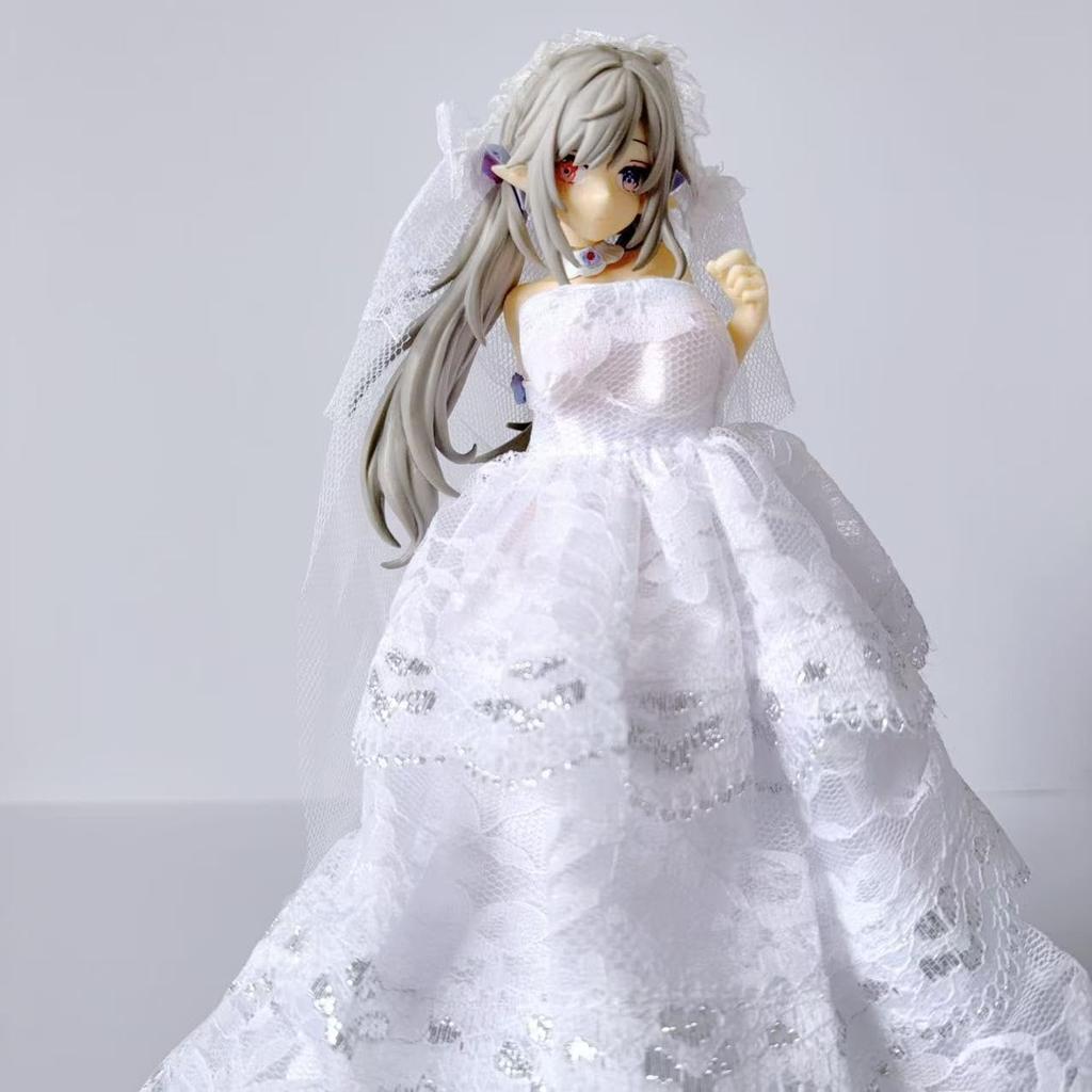 Pure White Elf Wedding Dress Ver. Bishoujo Figure, 25cm Tall, PVC & ABS, Pre-painted, Finished Figure