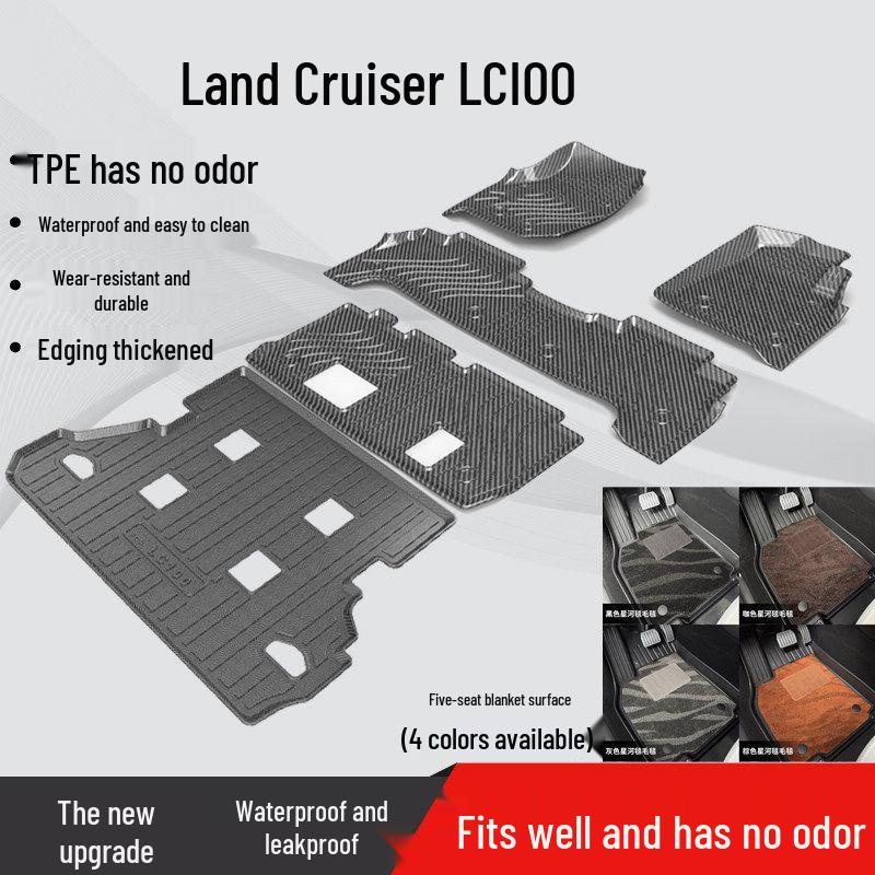 Toyota LC100 Land Cruiser 4700/4500 Floor and Trunk Mats