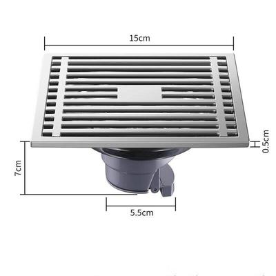 CHENDU 15x15 Bathroom Floor Drain