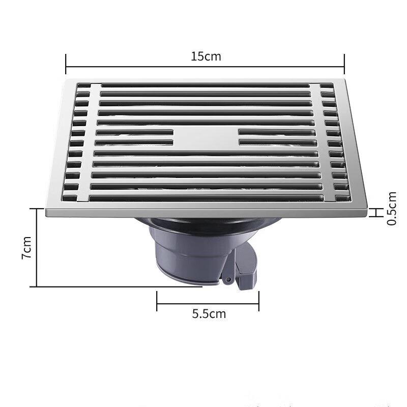 

CHENDU 15x15 Bathroom Floor Drain