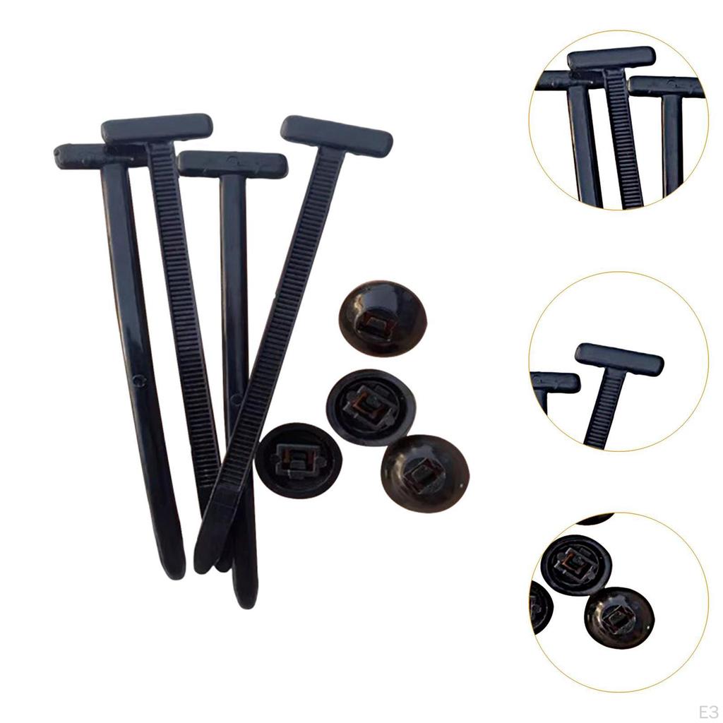 Cable Tie Clips for Vehicle and Boat Fastening