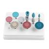 12 st/låda Dental Polerhjul Set Kompositresin Slipning Polering Ra Gummi Harts Spiral Polerhjul Kit Tandläkare
