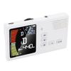 Metronome Tuner Rechargeable LED Display 3 In 1 Digital Tuner Tone Generator for Guzheng Guqin Erhu Pipa White