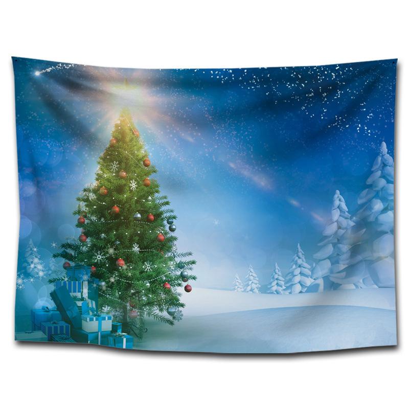 New Year's Store Hanging Cloth, Festive Trendy Brand Wall Cloth, Background Cloth, Bedroom Christmas Tapestry