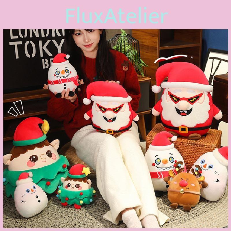 Christmas Plush Toy Santa Claus Snowman Deer Doll Stuffed Animal Xmas Decor