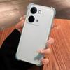 Case for Vivo Y28 4G Shockproof Airbag Bumper Casing Frosted Translucent Cover