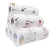 Roll Kitchen Paper Towel Super Water Oil Absorbent Wet Dry Dual Use Food Grade Tear-off Reusable Washable Lazy Rag Dishwashing Cloth