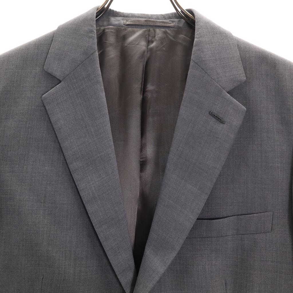 Prada Made In Italy Wool Suit Setup 48R Gray Button Fly Men's Used