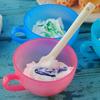 Silicone Elbow Butter Cream Stirring Bean Paste Bending Bakeware Spatula Pastry Tool Scraper
