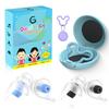 Airplane Earplugs Ages with Pressure Prevent Hearing Reduce Noise Improve Concentration On and Carrying Case Japanese Instruction Manual Q52