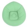 Uppblåsbar bönpåse utan bönor PVC Mjuk flockning Ergonomisk uppblåsbar loungefåtölj för vardagsrum sovrum