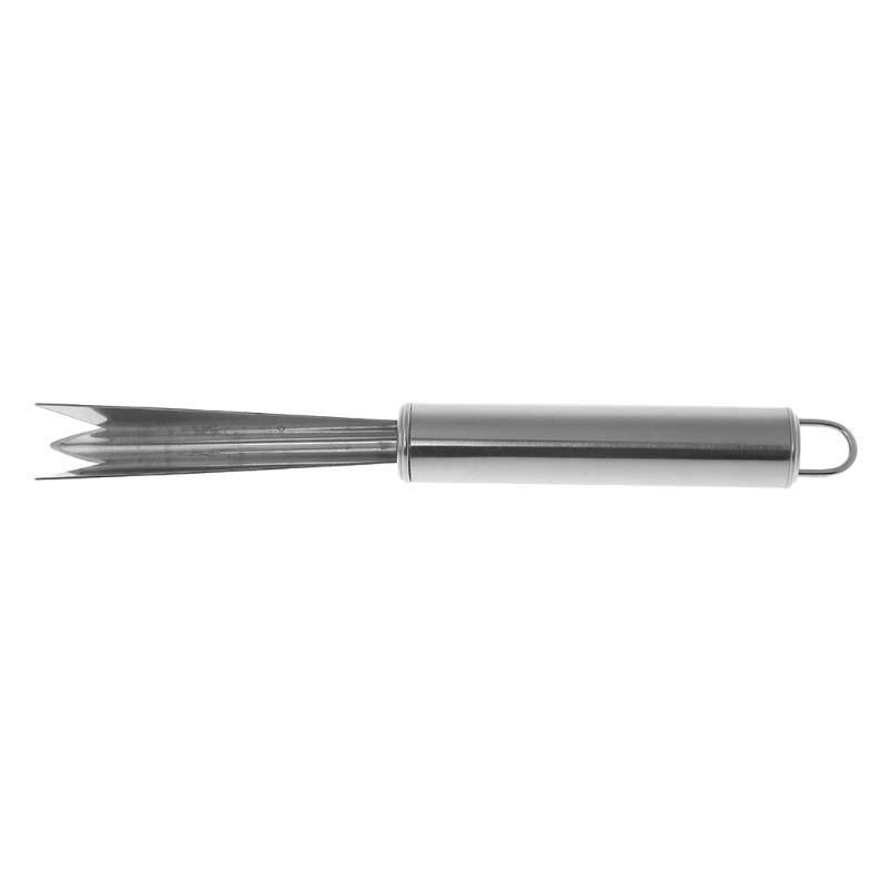 Household Pineapple Shovel Stainless Steel Pineapple Knife Peeler, Peeling And Eye Removing Pineapple Fork Pineapple V-Shaped Digging Tool