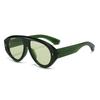 High Quality Fashion Oversized Vintage Luxury Sunglasses Women Men Travel Sunscreen UV Sunglasses