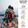 1pc Spider-Man Printing Blanket - Soft, All-Season Throw for Office Blanket,  | Personalized Gift with Adorable Cartoon Design