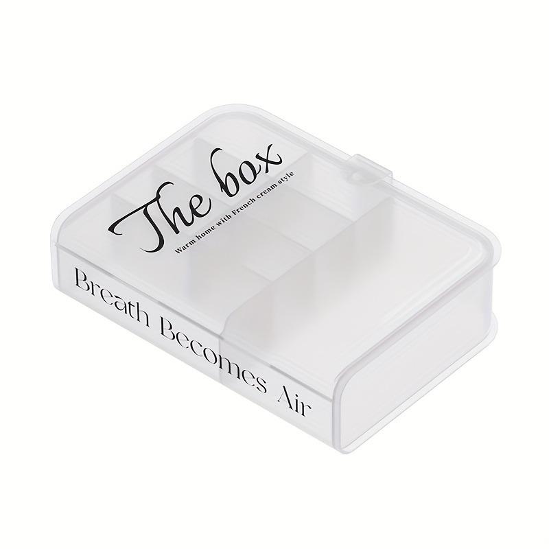 Large Capacity Cable Management Box with Lid,Durable Plastic Cable Holder for Home Office,TV Power Strip Organizer, Battery-free