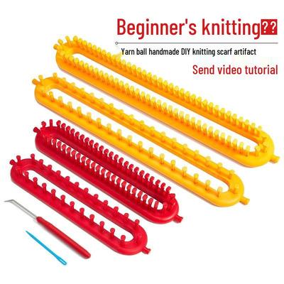 Strumento per Maglieria Snood Maglione Fai da Te Fatto a Mano per Principianti con Tutorial Gratuito