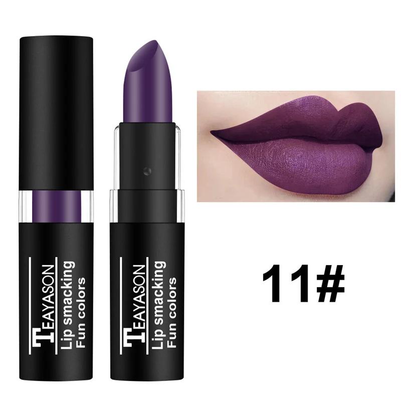 Sexy Matte Coloured Velvet Lipstick Long Lasting Non Fading Non-stick Cup Solid Lip Gloss Party Lips Makeup Cosmetics