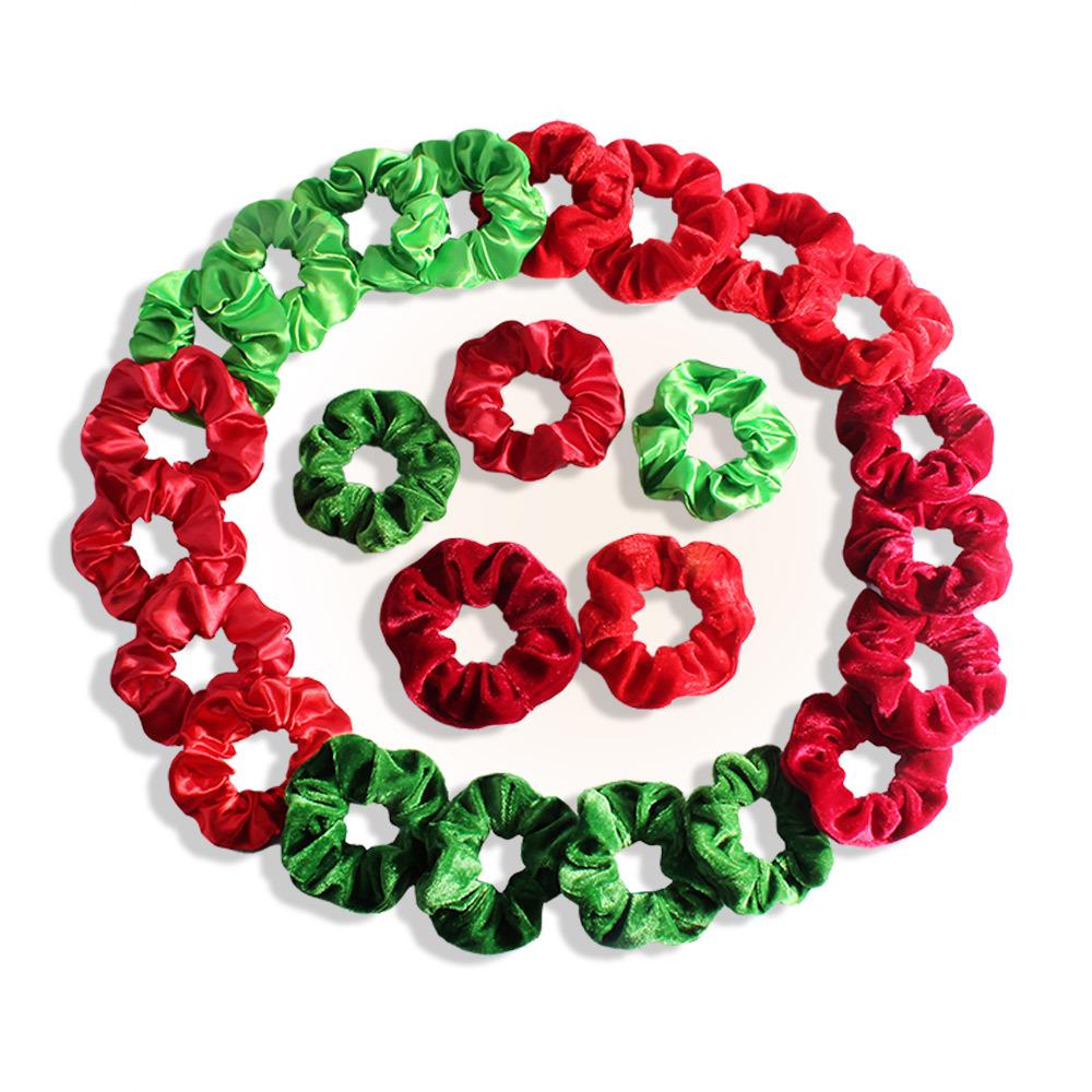 Holiday Hair Ties Christmas Halloween Hair Ties Source Factory Processing Custom Versatile Scrunchies