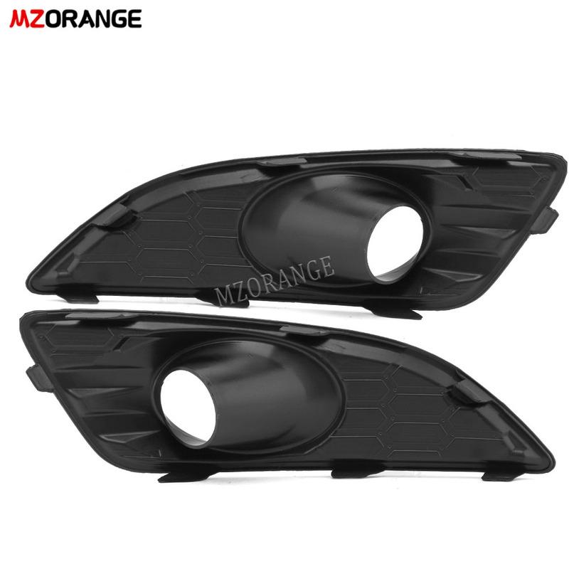 For Ford Fiesta MK7 JA8 2013 2014 2015 2016 2017 Car Fog Light Cover Headlight Frame Fog  Lights Grill New Car Accessories Tools