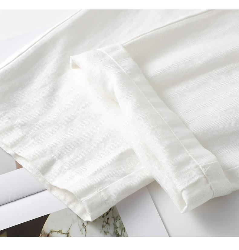 2025 Women's Summer Slimming Cotton Linen Wide-Leg Pants