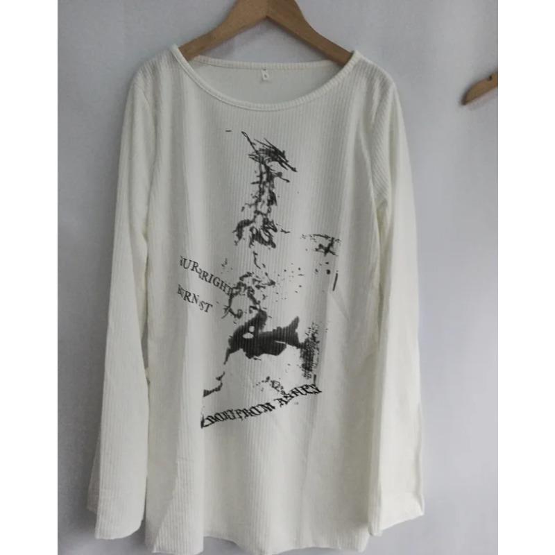 

Футболка Y2k, уличная одежда, винтажные футболки с рисунком в стиле Харадзюку, женские милые японские топы, футболка Fairycore, футболка Camisetas, эстетическая футболка в стиле гранж XL белый